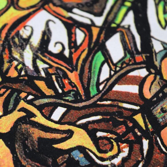 Men's KAMA KOSMIC KRUSADER Band T-Shirt Size Large - Picture 7 of 7